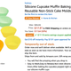 12-Pack Silicone Muffin Tin Liners | $1 | Amazon | Clip the $17 coupon